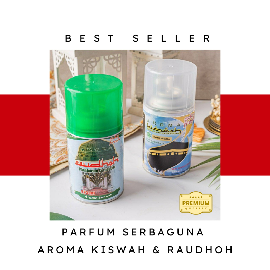 𝐖𝐚𝐧𝐠𝐢 𝐌𝐨𝐬𝐥𝐞𝐦 - Pengharum/Parfum Ruangan Serbaguna Wangi Khas Kiswah Kabah dan Raudhoh Nabawi Premium