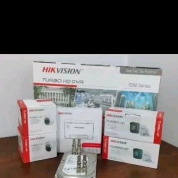 paket cctv Hikvision 5mp 4ch + pemasangan area bandar lampung