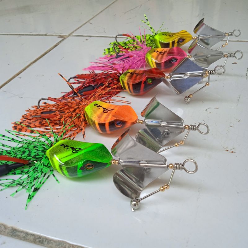 SLAZH BAIT UMPAN CASTING TOMAN, SLETER BAZZ IDM LURE