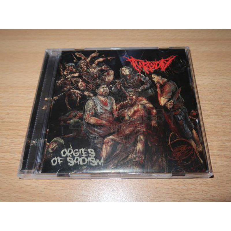 TURBIDITY Orgies OF sadism & sinis promoshits - CD ORIGINAL