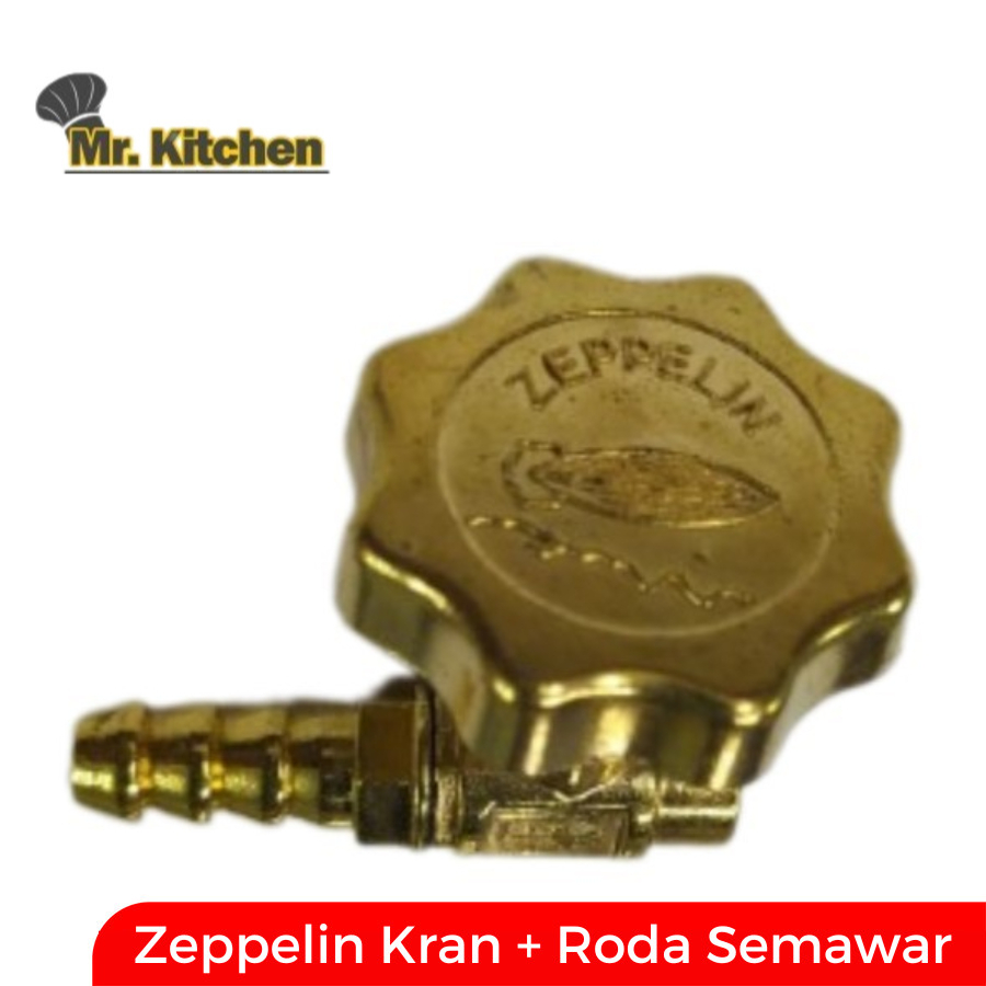 Zeppelin Kran Kompor Gas Semawar + Roda