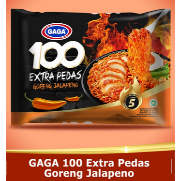 

GAGA 100 EXTRA PEDAS GORENG JALAPENO 85 GR