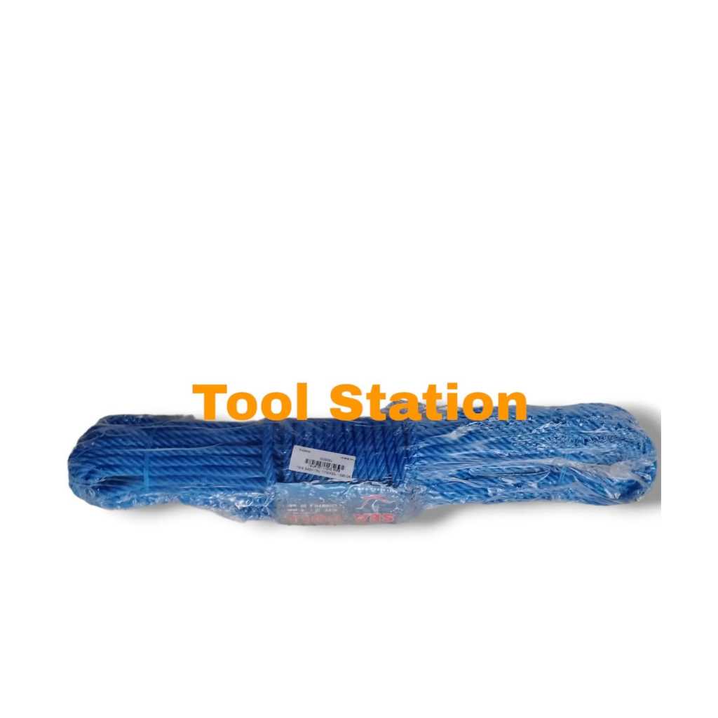 

Tali tampar HDPE Biru 8mm x 30 Meter SH011 SEA GULL