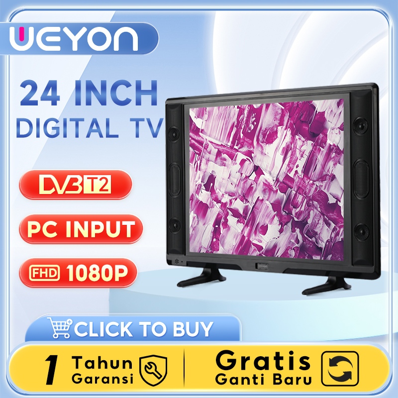 Weyon TV LED 24 inch FHD tv Digital Television