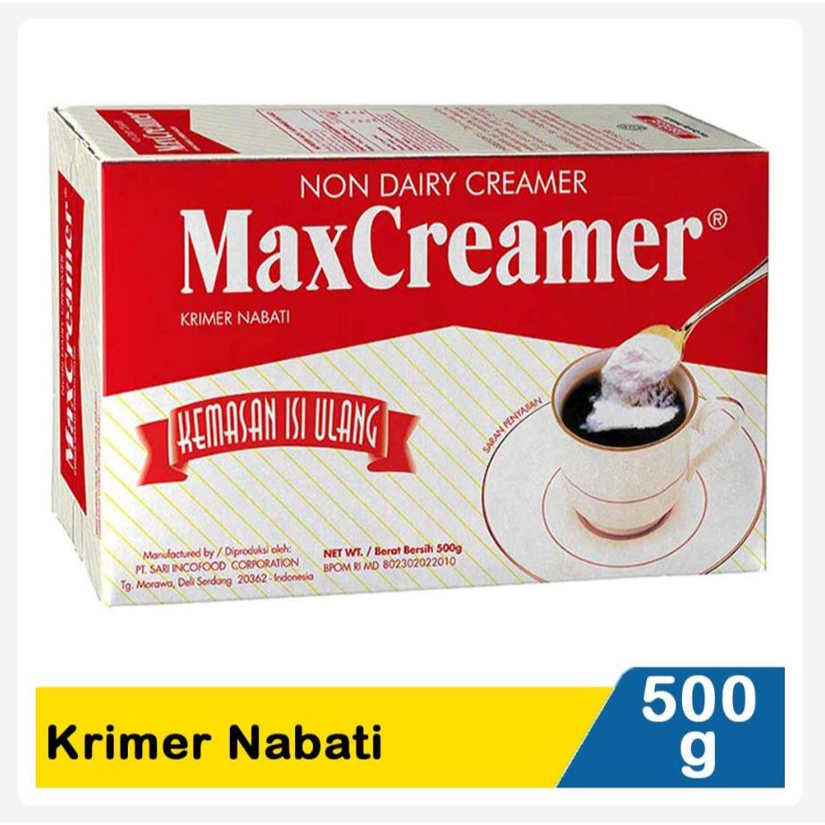 

Indocafe maxcreamer nabati 500 gr