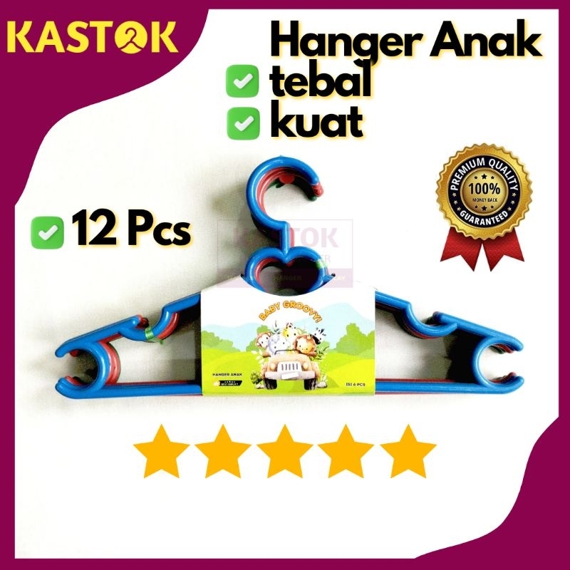 Hanger Baju Anak - Gantungan Baju Anak - Kastok Baju Anak - Kapstok Baju Anak