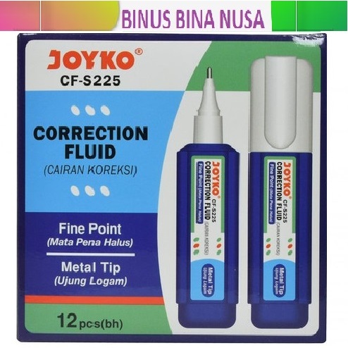 

TIPEX CAIR JOYKO TIP EX CF-S225 - BIRU