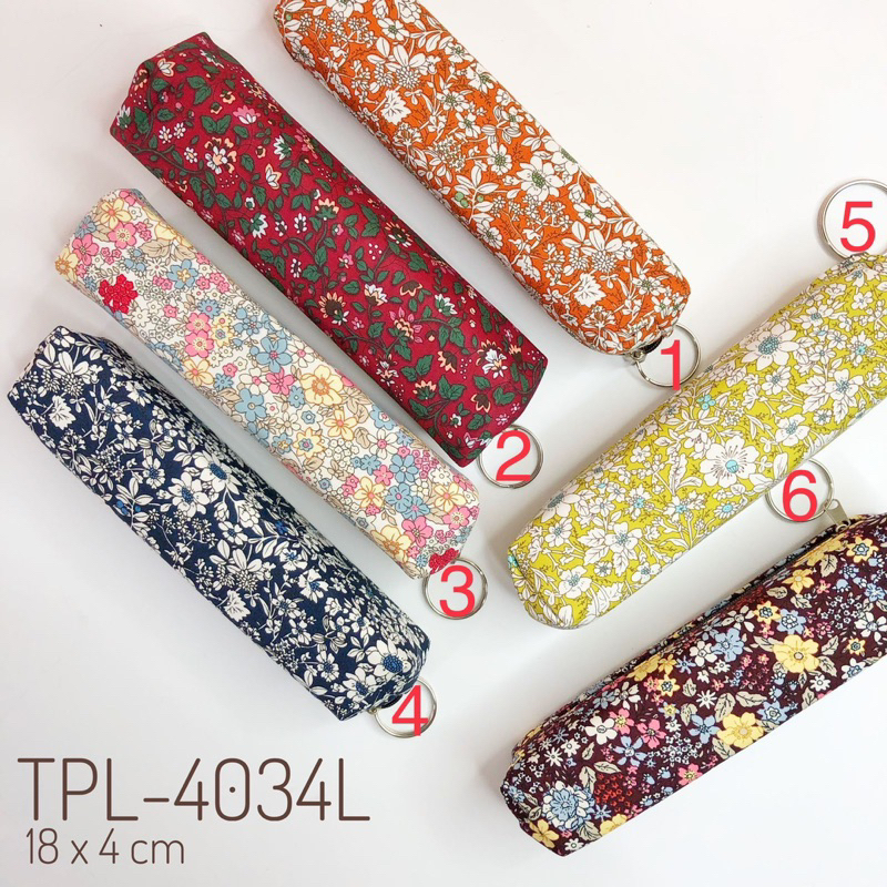 

Tempat Pensil Kain Bunga-glitter-kilat-polos 17CM Premium Dompet Pensil