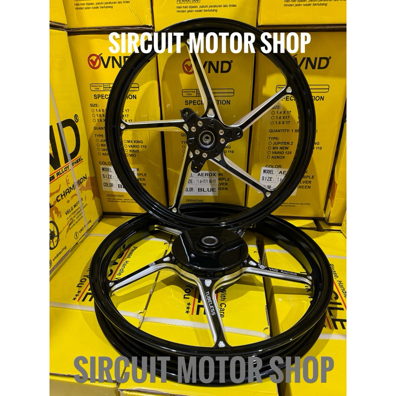 VELG VND AK 55 AEROX 155 V1 AEROX NEW VND AK 55 RING 17 AEROX
