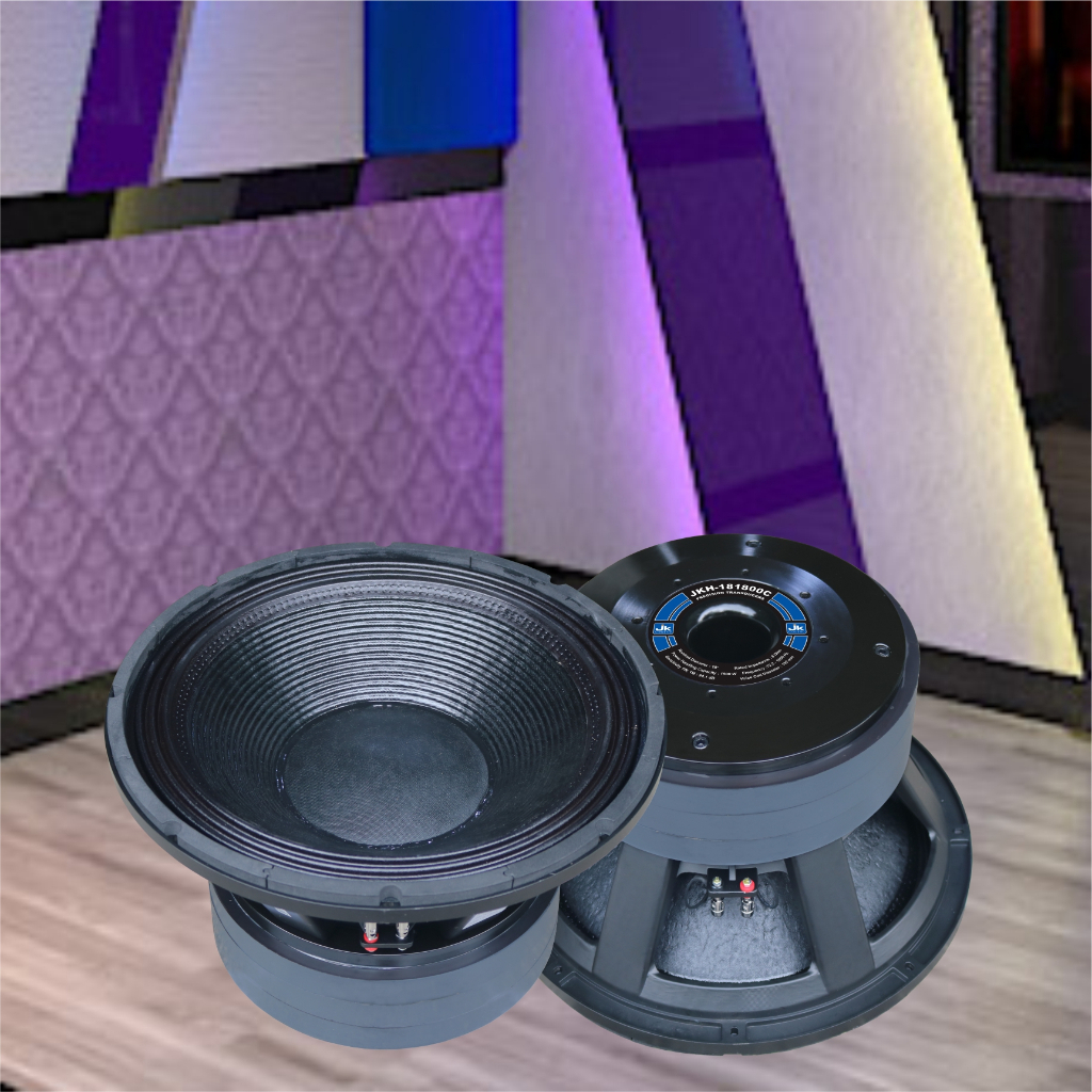 Speaker Component Sub 18" JK Coustic JKH 181800C Vc 6 inch