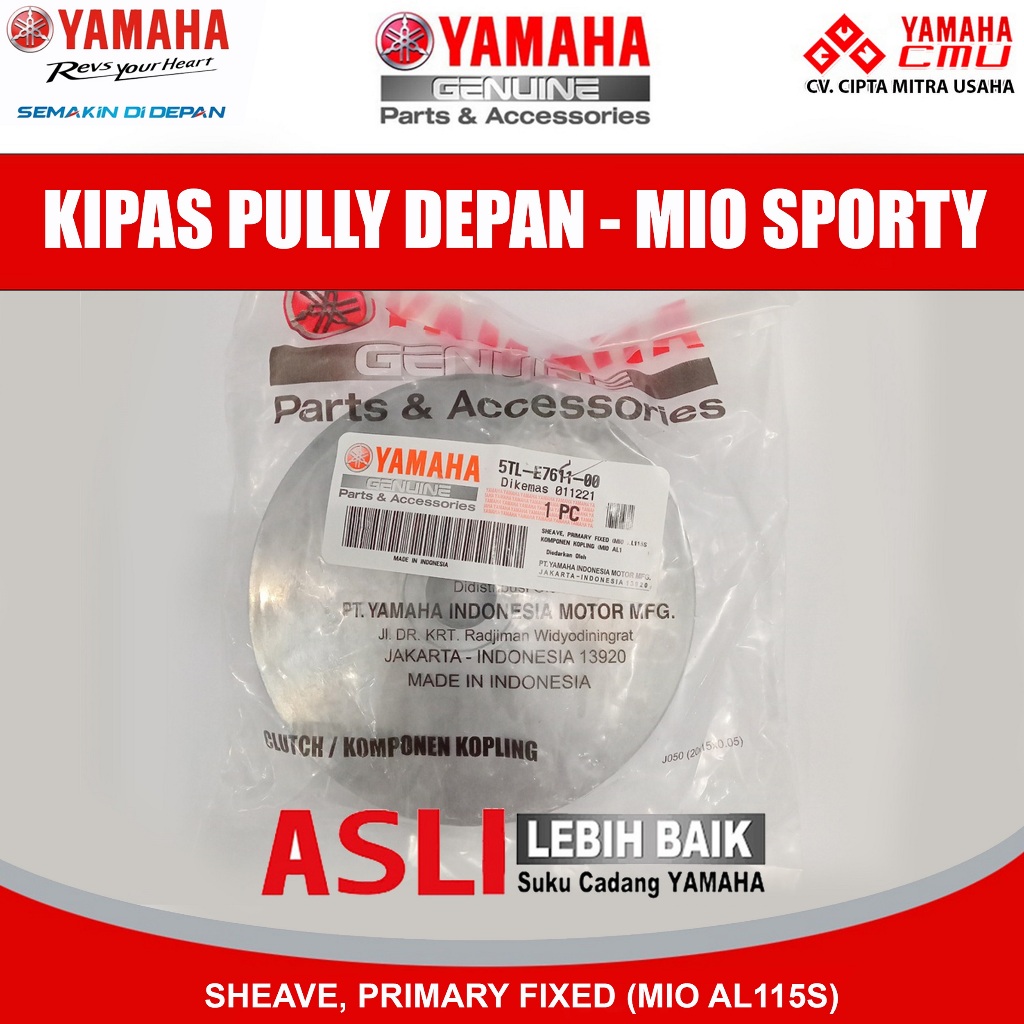 KIPAS PULLY DEPAN - MIO SPORTY, MIO SOUL