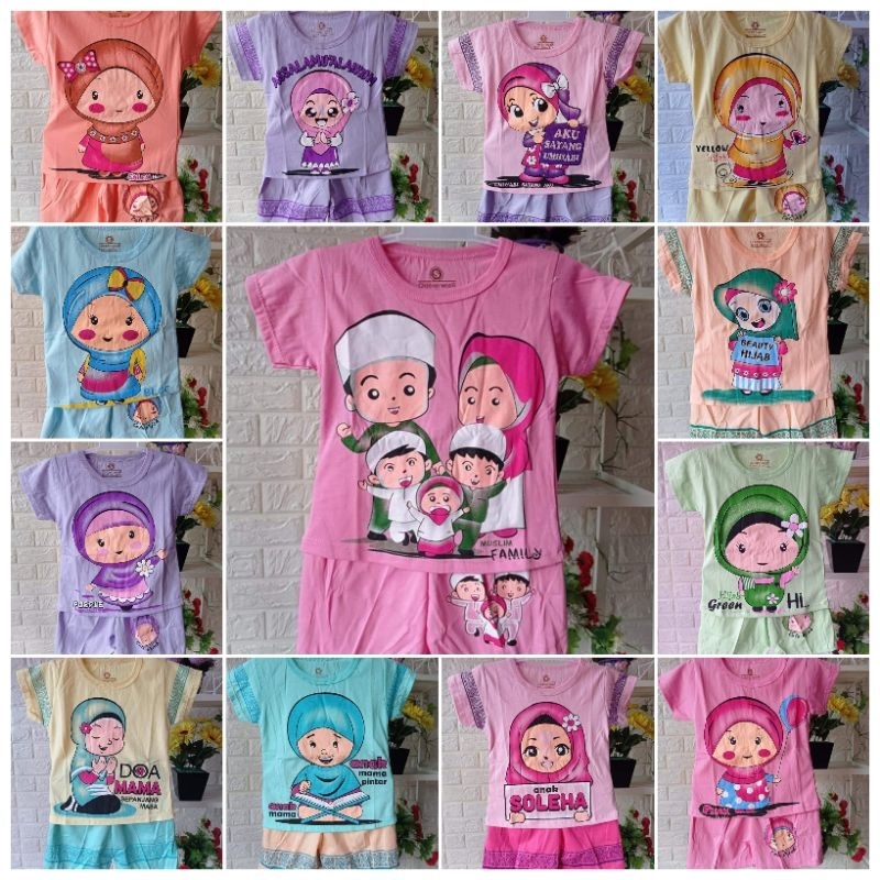 Pakaian Anak Muslim / Baju anak muslim / stelan muslim / Stelan Anak / Set Anak / Baju Anak / Pakaia