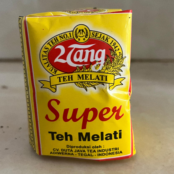 

Teh 2 tang kuning Super melati wangi 40g