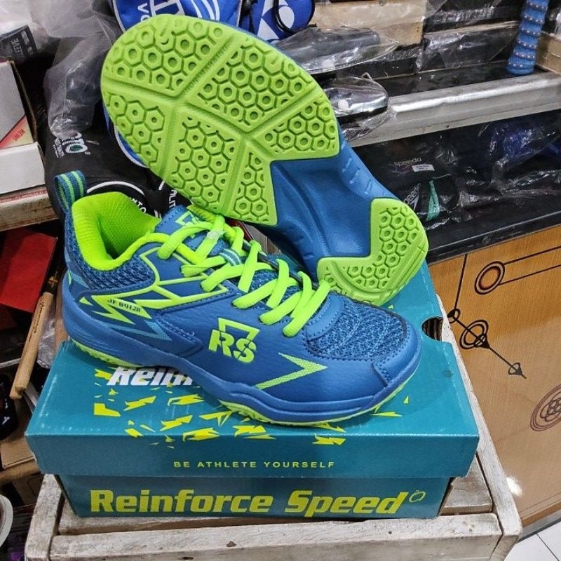 sepatu badminton RS junior 100% original jf890 , jf891, jf892