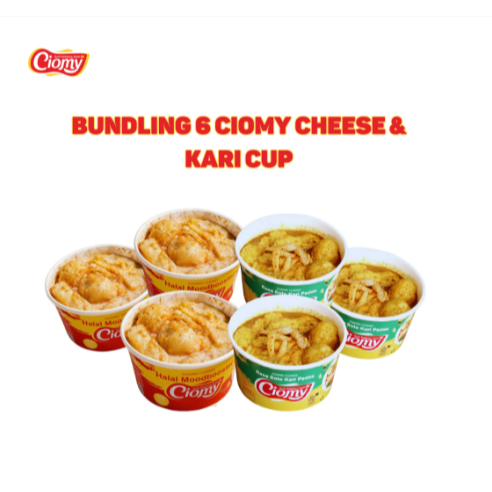 

- Bundling 6 Cuanki Cheese dan Soto Kari