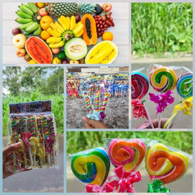 

permen lollipop 4 cm rasa buah terlaris di shoppe