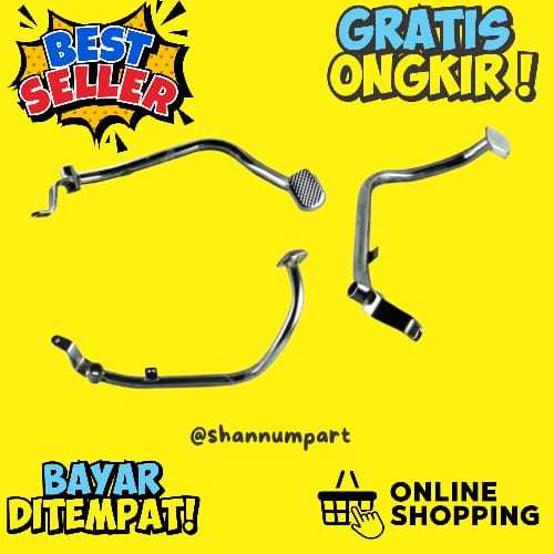 PEDAL REM SUPRA X lama