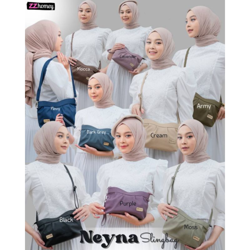 READY SIAP KIRIM| Neyna Sling Bag ZZ HOMEY
