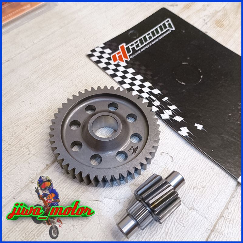 gear rasio beat Scoopy esp fi Vario 110 fi stater halus GF racing Thailand