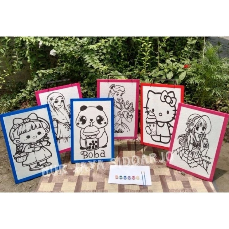 

PAKET 6 FOAM LUKIS Styrofoam lukis jumbo list lakban 335x1 ART A9A5