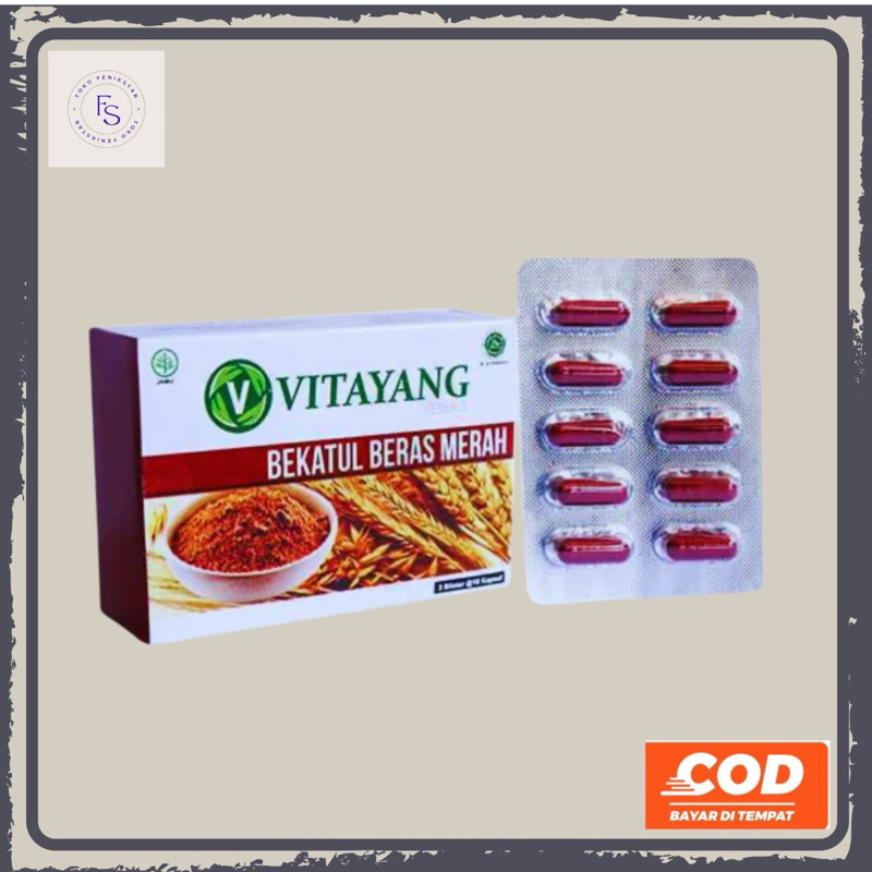 

Paket hemat Vitayang Bekatul Beras Merah obat kolestrol