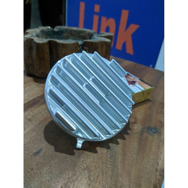 Tutup Cover Head Timing/Sentrik Legenda Supra fit Wave 110 Cnc Model Takegawa