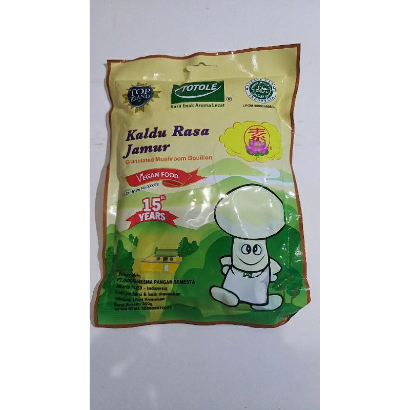 

Kaldu Jamur TOTOLE 400gr & 200gr