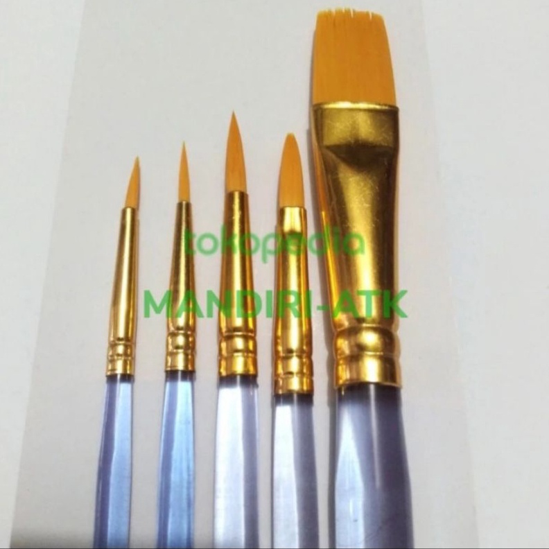 

KUAS LUKISKUAS GAMBAR ISI 5 PCS MERK VTECHKWALITAS BAGUS ART Q6M7