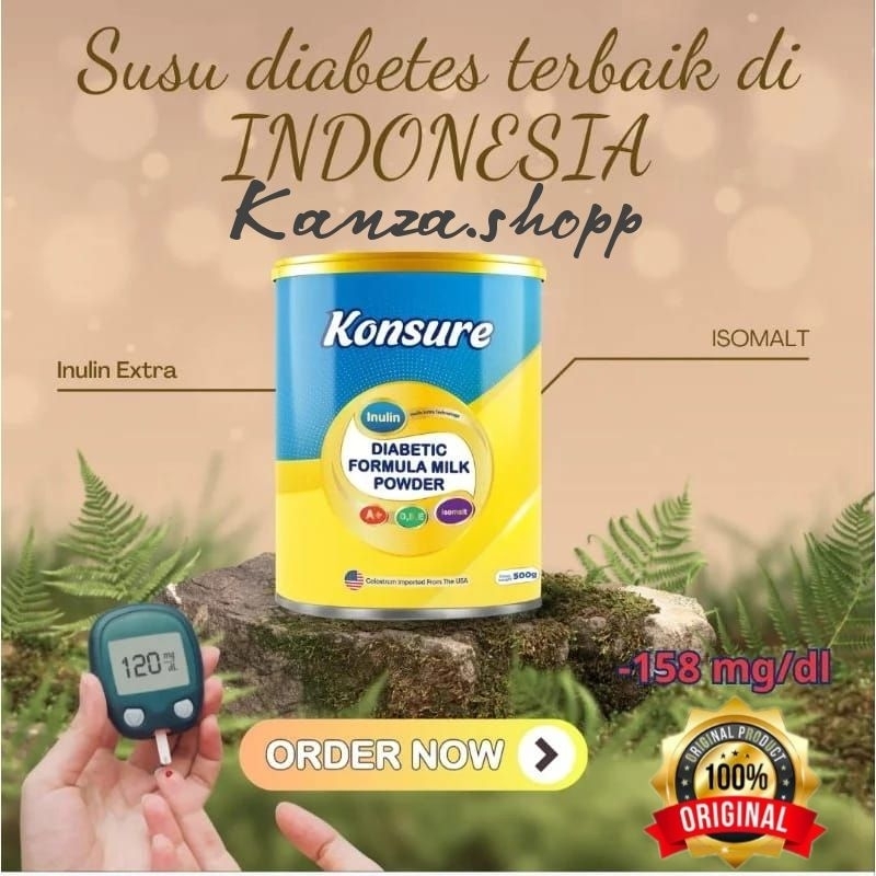 

KONSURE ASLI Susu Kesehatan Untuk Diabetes