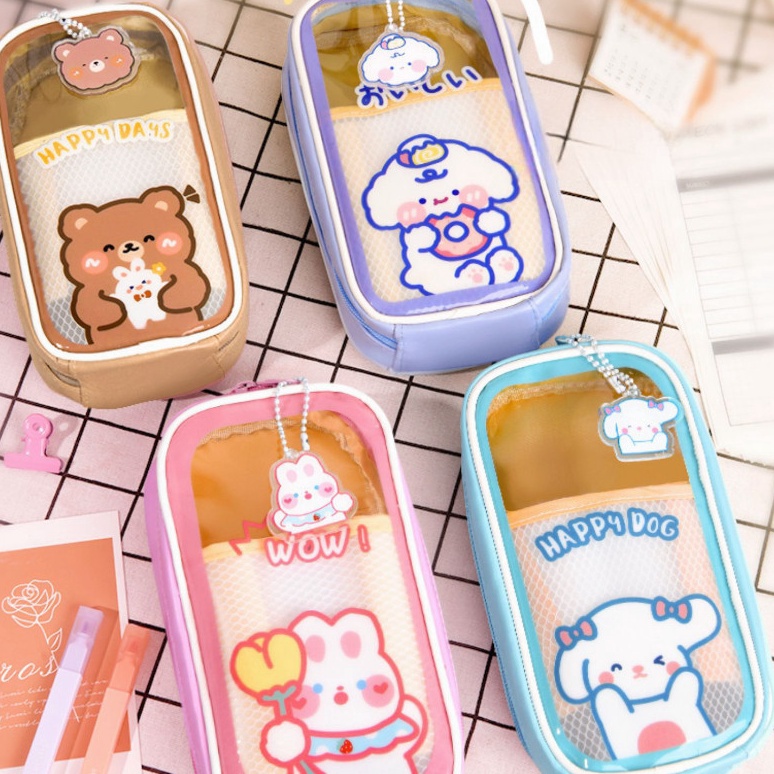 

Tempat Pensil Sanrio Tempat Alat Tulis Sanrio Pen Holder Sanrio Anti Air Transparan Cute Ins Korean Style Pencil CaseTempat Alat Tulis Tempat Pulpen Perlengkapan Sekolah Tempat Pensil Anak Transparan Motif Kartun Pencil Case Multifungsi Ala Korea Pouc