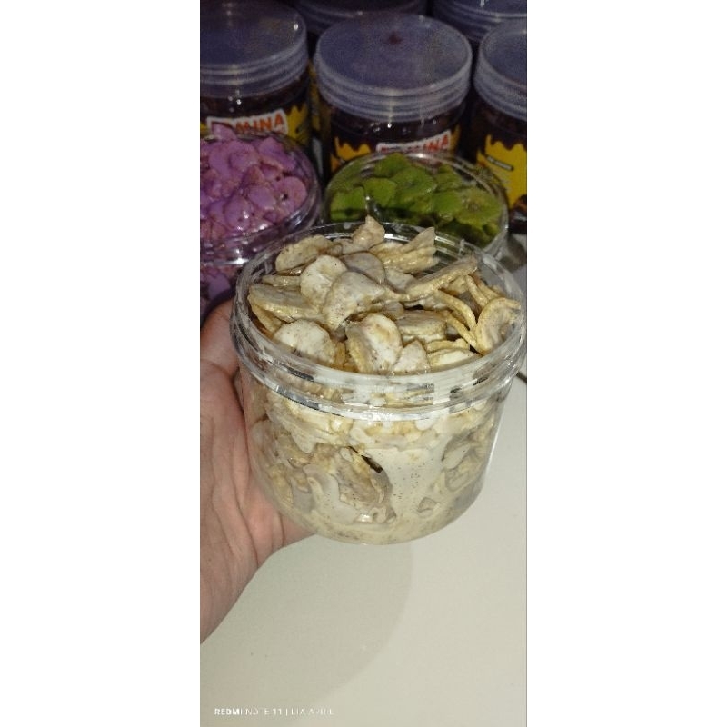 

keripik pisang lumer rasa tiramisu