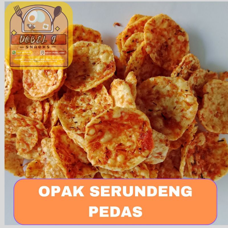 

Opak Serundeng 500gr khas Bumiayu Jawa Tengah