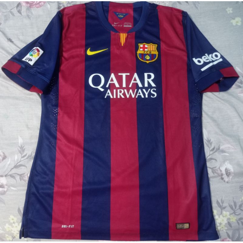 Preloved Vintage Jersey Barcelona Home 2014/2015