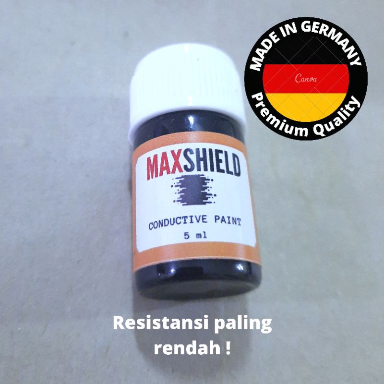 

MAXSHIELD CONDUCTIVE PAINT 5 ml cat karbon konduktif made in Germany ART R7F2