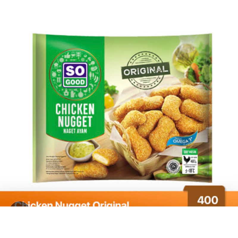 

So Good Chicken Nugget 400 gram