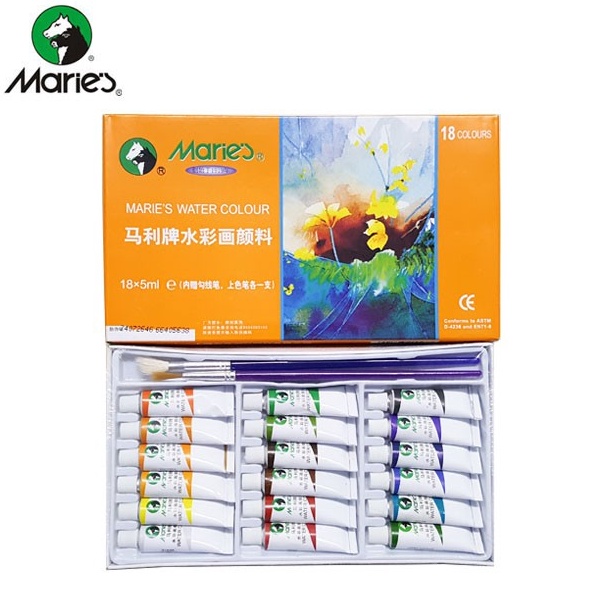 

Cat Air Maries Watercolor Set 18 E1327 ART N9H2