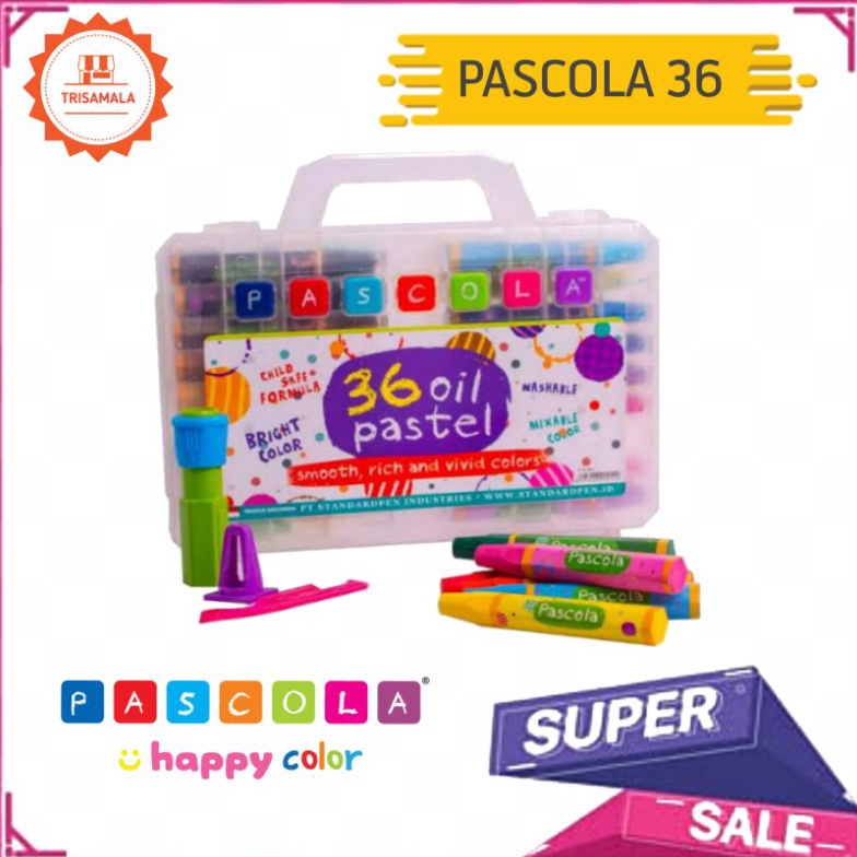 

PASCOLA OIL PASTEL 36 WARNA CRAYON PASCOLA KRAYON 36 WARNA ART N6I3