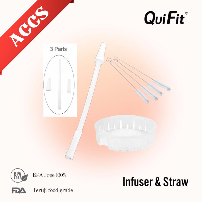 QUIFIT - Sikat Sedotan / Sedotan / Infuser