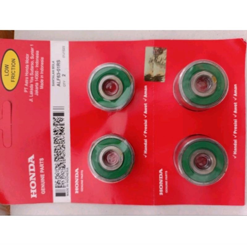 N LAKER BEARING 6301 ALF6301 RS ORIGINAL AHM