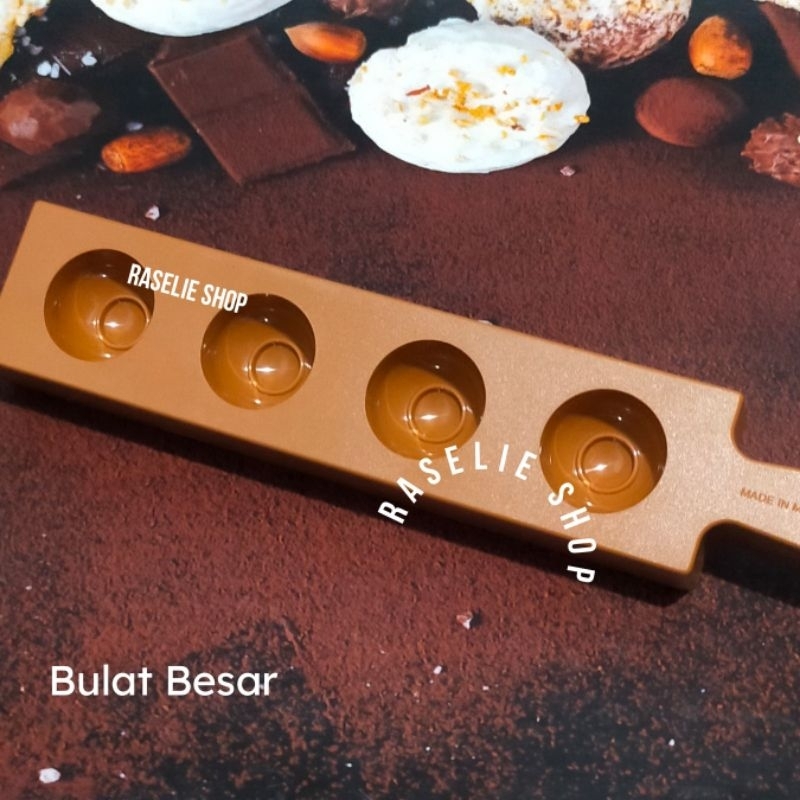 Balok Cetakan Nastar Bulat Besar Cookies Cutter Plastik Tebal Malaysia
