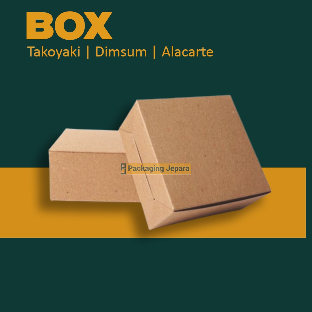 

Paper Lunch Box Extra Small/ Box Takoyaki/ Box Dimsum/ Alacarte Box