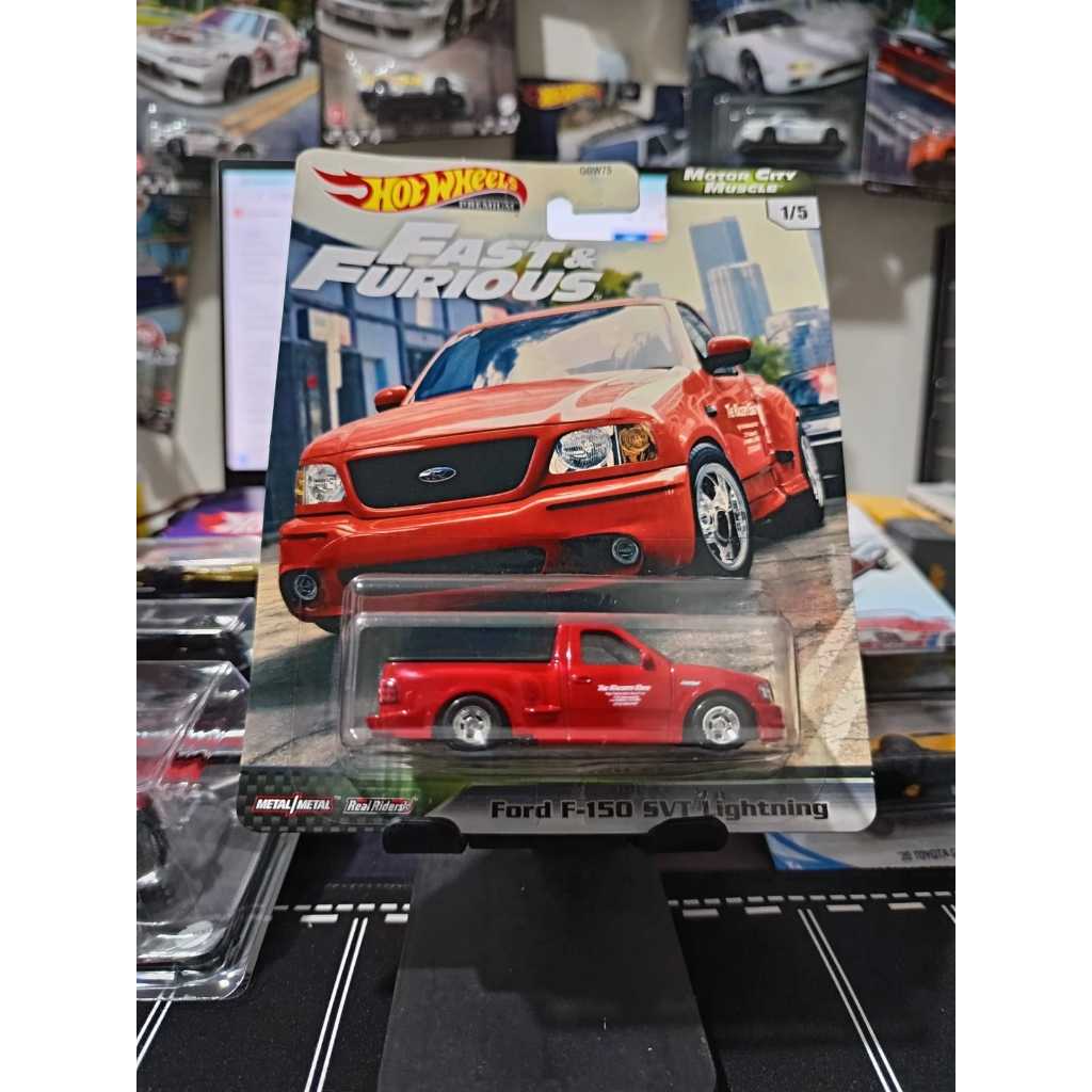 Hot Wheels Premium Ford F150 Fast Furious Thailand Card