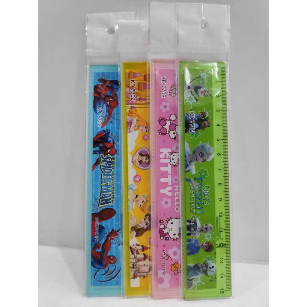 

Penggaris kecil/ Plastik plastik/ Plastic Ruler 15 CM