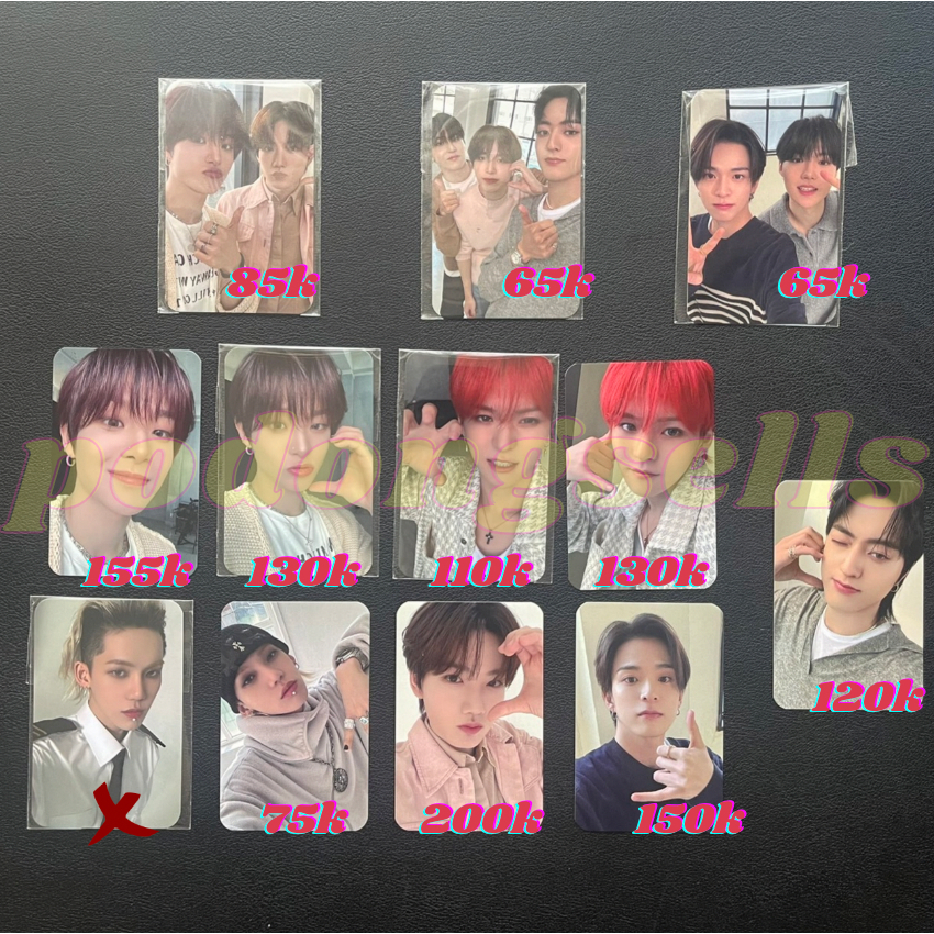 (READY INA) TREASURE 2024 WELCOMING COLLECTION UNIT POLAROID PHOTOCARD JIKYU FORTUNE CARD HYUNSUK