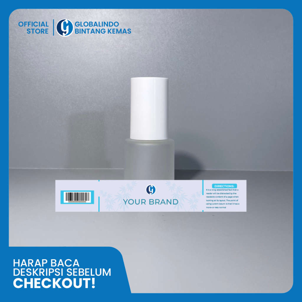 

Stiker Label Skincare Botol Ulir Cream | Cetak Label Stiker Botol Ulir Skincare |