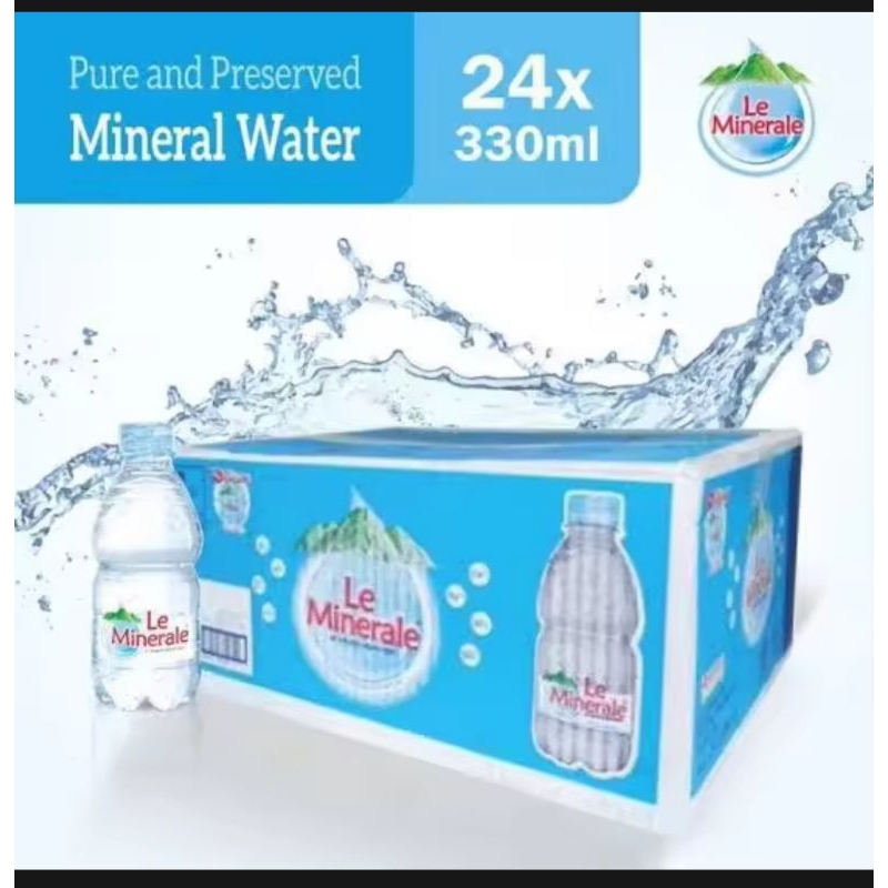 

LE MINERALE 1DUS ISI 24 BOTOL 330ML