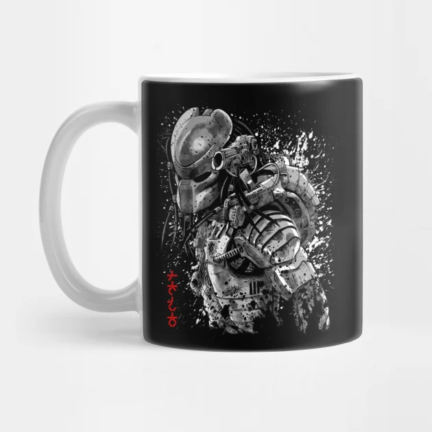 Mug Gelas | Hampers | Hadiah | ukiyo-e predator Predator
