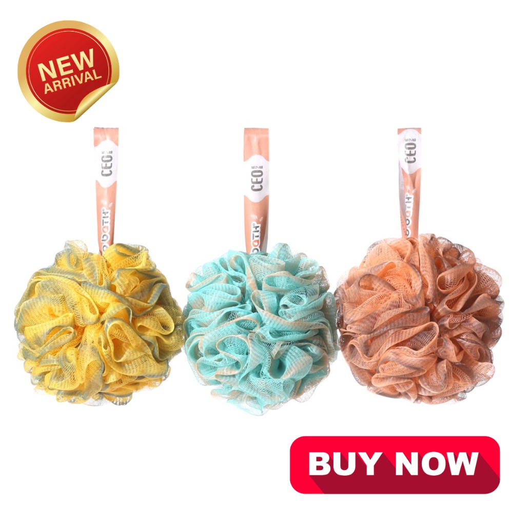 Super Oke SHOWER PUFF  BATH PUFF  BUSA SPONS MANDI  SHOWER PUFF SIZE BESAR  PADAT