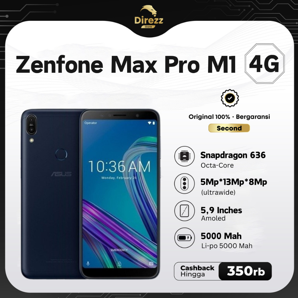 Asus Zenfone Max Pro m1 3/32 second