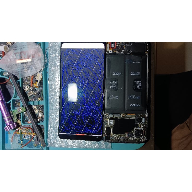 LCD Oppo reno 7 5g ORI COPOTAN